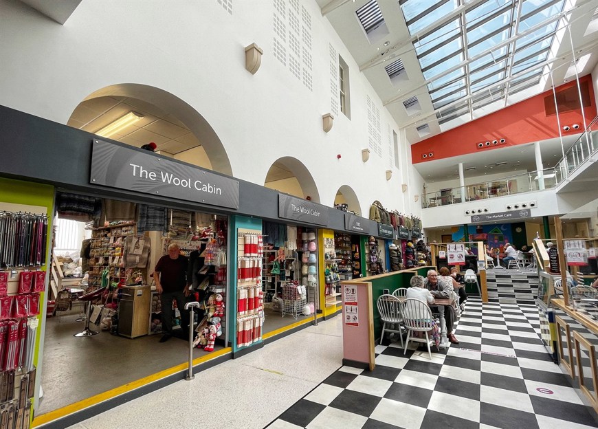 Inside the Market Hall