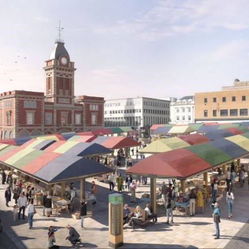 Town centre preparations underway ahead of regeneration work