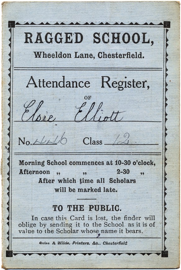 School Attendance card