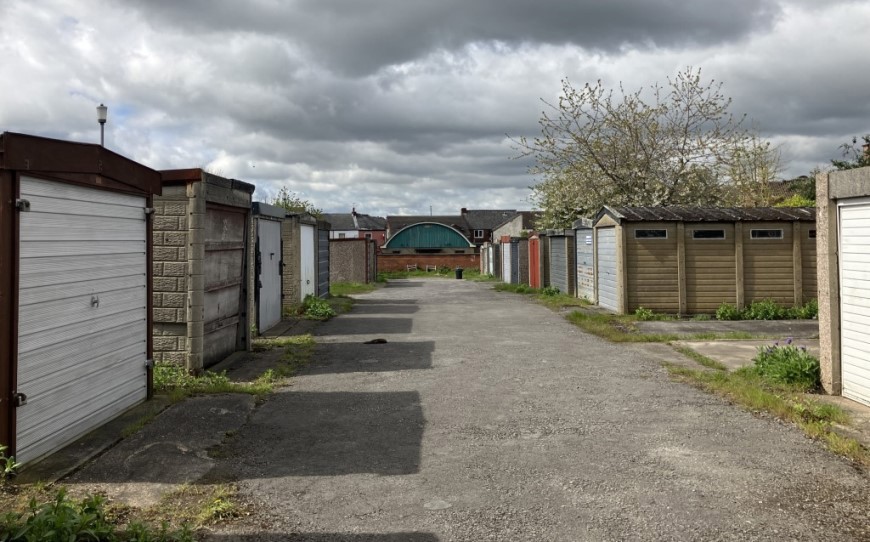 Garage site, off Spencer Street