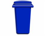 Blue bin