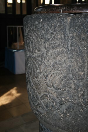 Stone carving