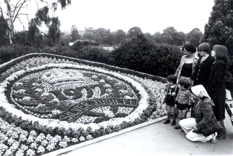 Silver Jubilee Flower Bed