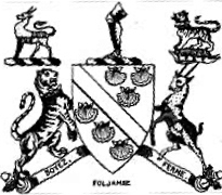 Sir Godfrey Foljambe Crest