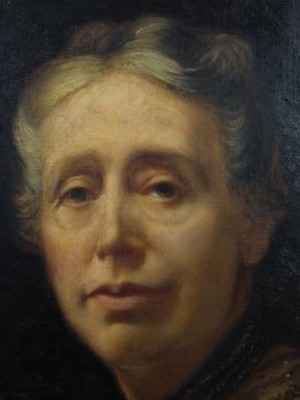 Close up of Rosa Markham's face